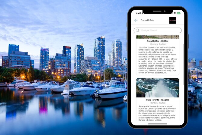 POR Canada East Self Guided Routes with Audio Guide - From Toronto’s Skyline to Niagara Falls