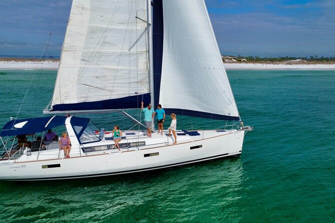Private 2 Hour Sailboat Sunset Charter - The Daydreams Sailboat: A 46-Foot Beneteau Monohull