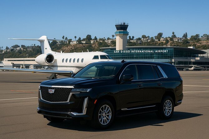 Private Airport Transfer in San Diego Luxury Black Car Service - The Clean, Modern Fleet of Luxury Vehicles