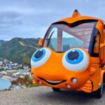 Private Guided City Tour up to 12 Passengers - The Fish-Shaped Golf Cart: A One-of-a-Kind Vehicle