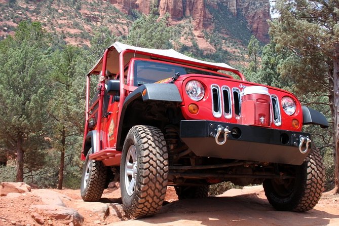 PRIVATE Sedona Jeep Tour 4X4 Climb - Colorado Plateau - Exploring the Mogollon Rim – An Off-Road Must-See