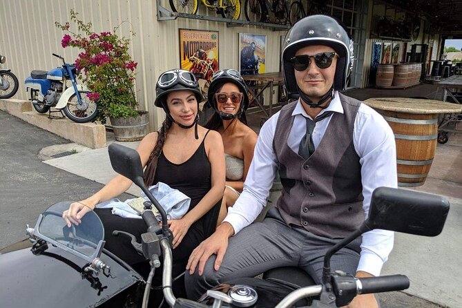 Private Sidecar Adventure Tour through Temecula - The Unique Vantage Point of the Sidecar Ride