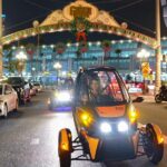 San Diego Holiday Lights Talking GoCar Tour - Sightseeing at the Maritime Museum and USS Midway