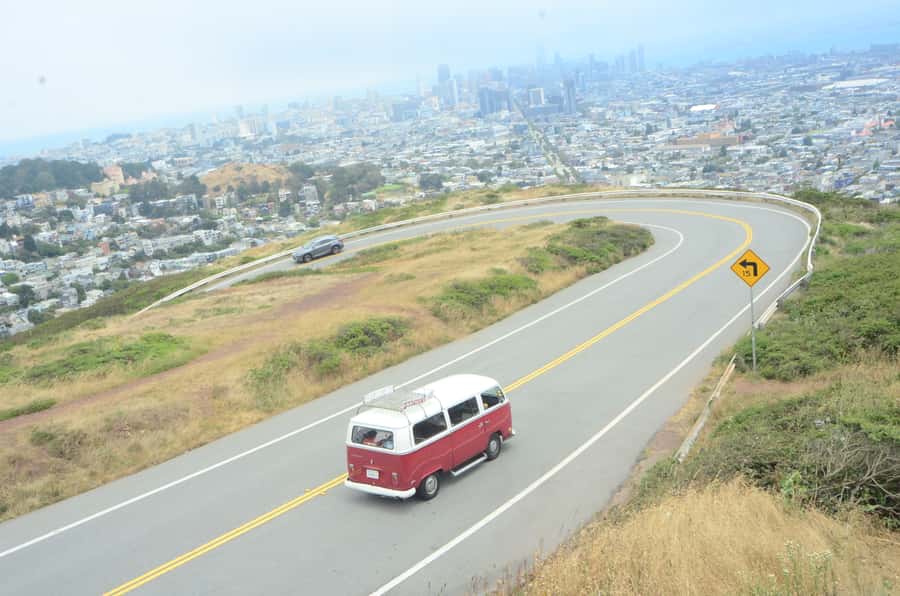 San Francisco: Original 3-Hour City Tour in Volkswagen Bus - Panoramic Views from Twin Peaks