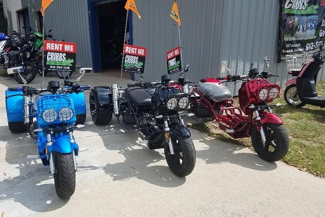 Savannah Scooter and Trike Rental with Helmet - Exploring Savannah’s Streets on a Scooter or Trike