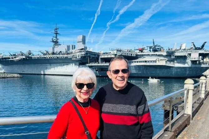 Seaport Village Food Tour in San Diego - A Close-Up Look at the USS Midway Aircraft Carrier