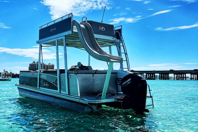 Shared Small Group Slide Pontoon Crab Island Experience - Scenic Ride Through Destin Harbor to Crab Island