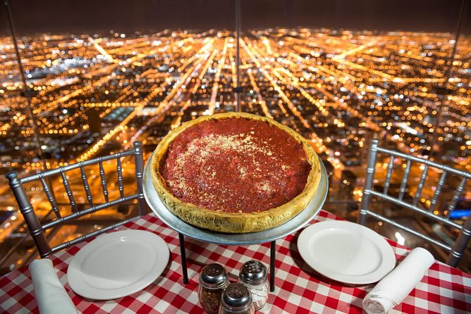 Skydeck Chicago Pie in the Sky Dining Experience - The Experience Begins with Private Elevation to the Skydeck