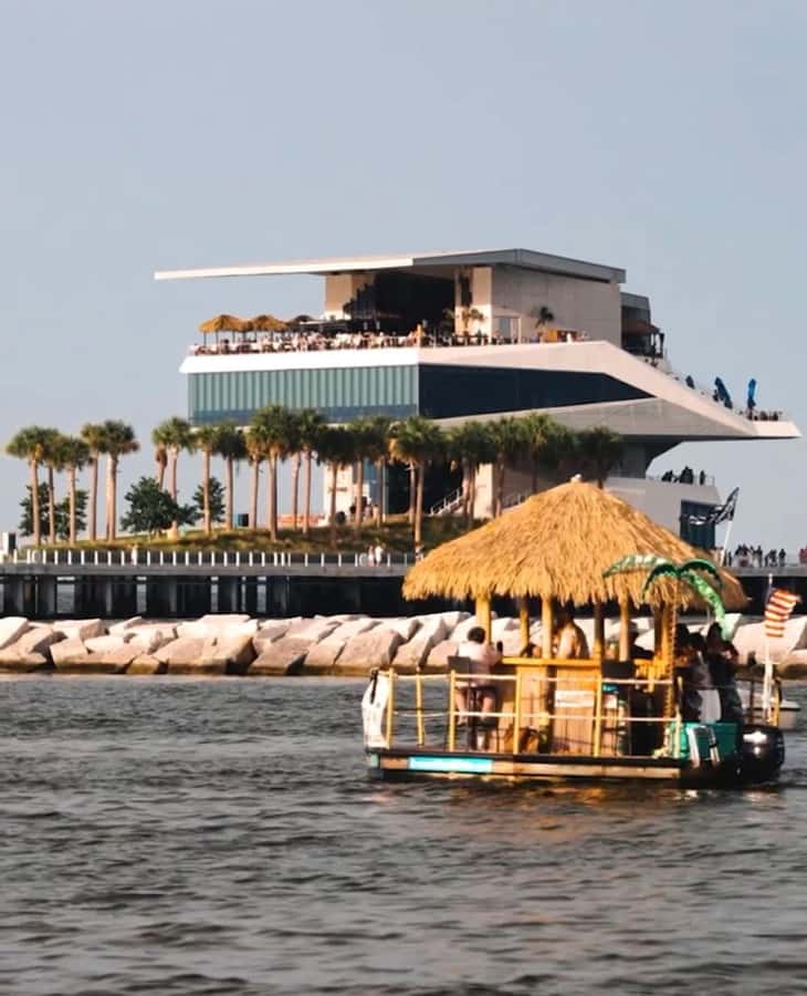 St. Petersburg, FL: St. Pete Pier Tiki Cruise - The Launch Point at Demens Landing Park