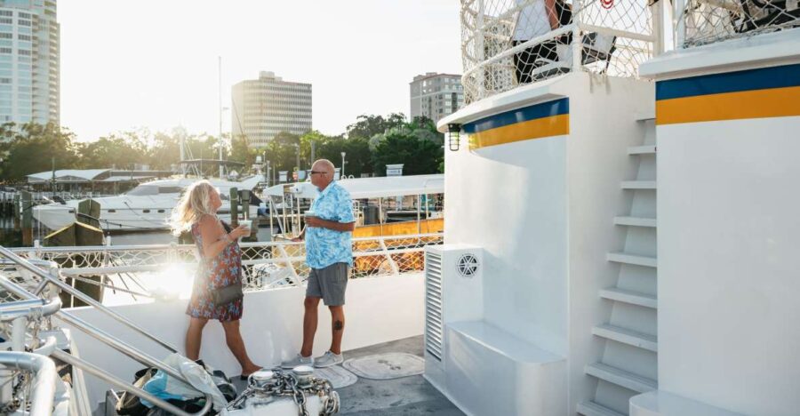 St. Petersburg: Sunset Cruise with Sunshine Skyway Bridge - How the Sunset Cruise Begins at the St. Petersburg Pier