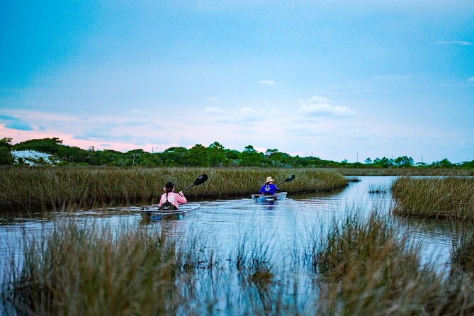 Sunset Clear Kayak Tour Destin Ft. Walton Beach - The Experience of Clear Kayaking at Sunset