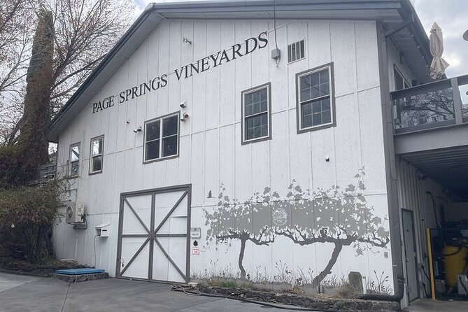 Vines and Views Sedona Elite Ride Experience - Visiting Page Springs Cellars in Verde Valley