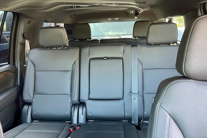 Winery and Vineyard Transportation in Luxury Full Size Black SUV - Convenience of Private Transportation and Private Group Experience